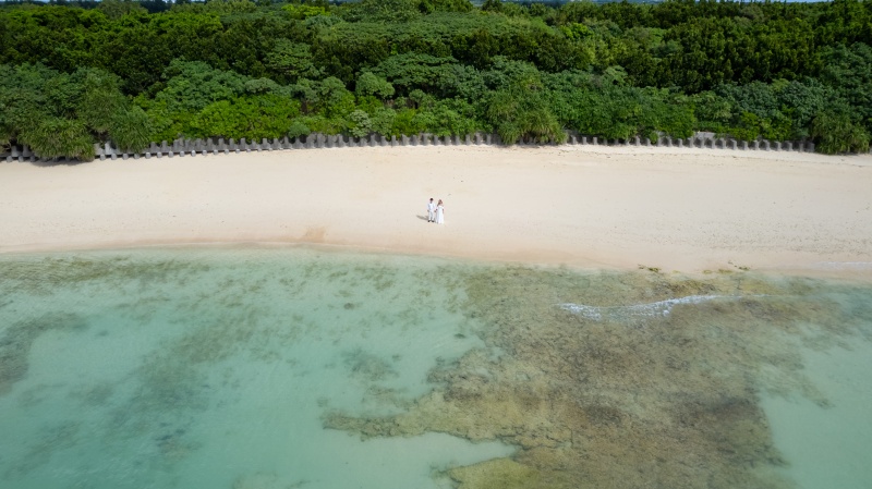 宮古島の大自然を満喫＼ビーチ＆ドローンフォト／