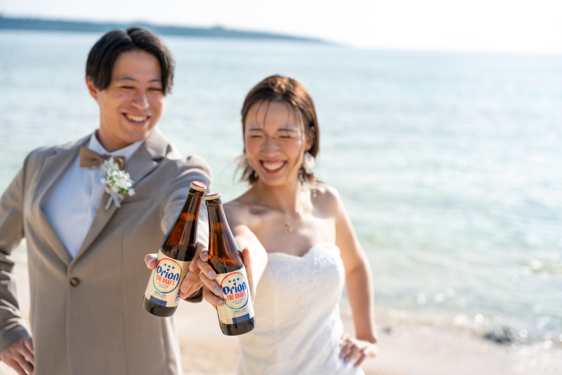 オリオンビールで乾杯!