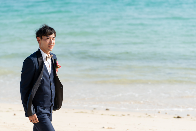 タキシード選びも楽しんでくださいね