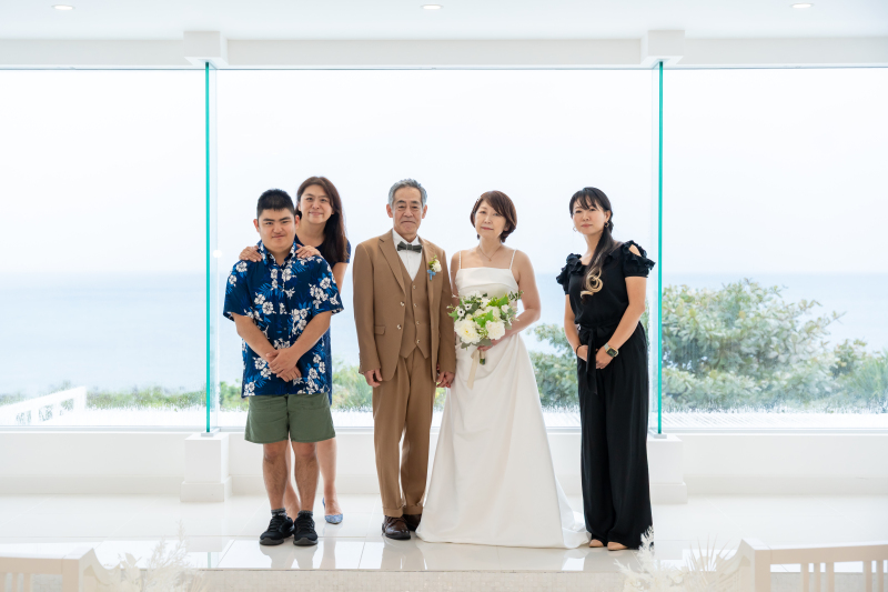 心あたたまるファミリーショット