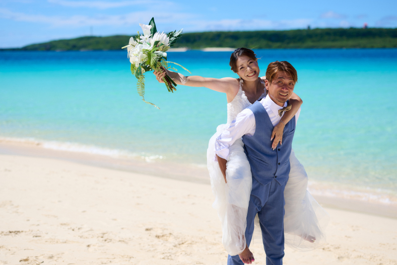 おふたりの笑顔はじける1枚