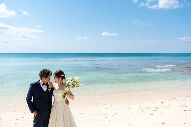 青い海！白い砂浜で撮る＼ビーチフォト／