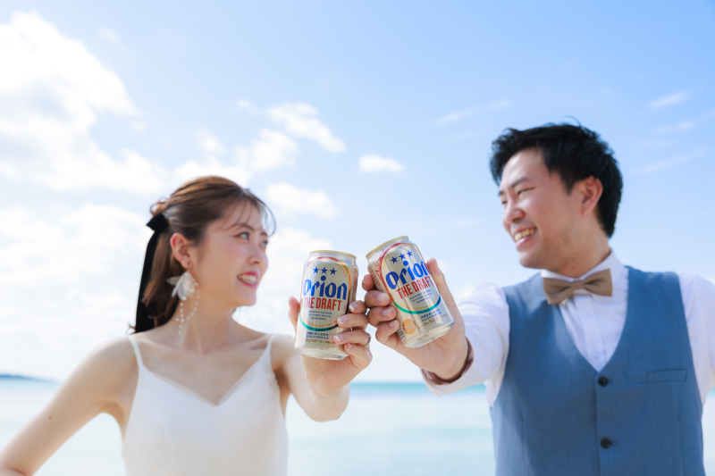 小物も使った＼ビーチフォト／