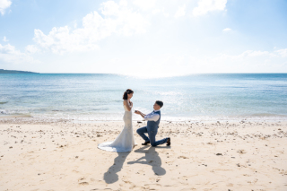 ロマンチックなお写真を残す＼ビーチフォト／