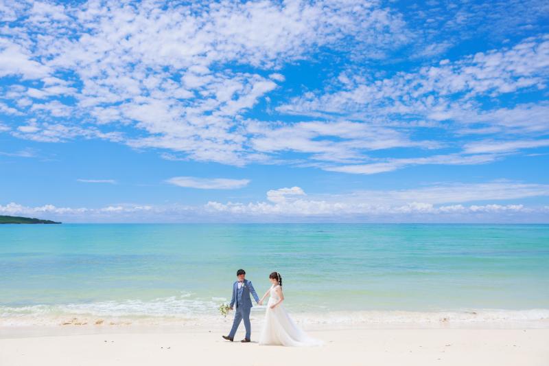 宮古ブルーが映える１枚