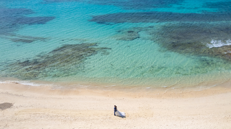 宮古島の美しい自然と撮る大迫力のドローン写真！