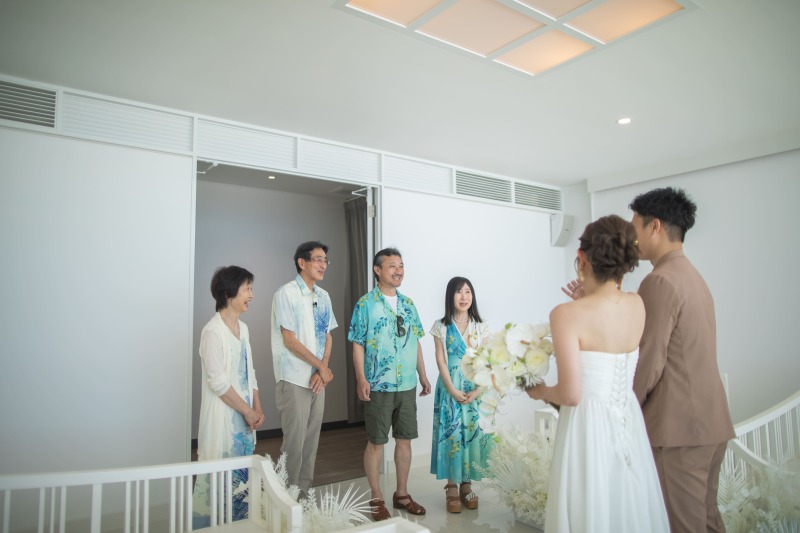親御様とのご対面の瞬間