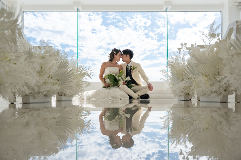 オーシャンビューのチャペル