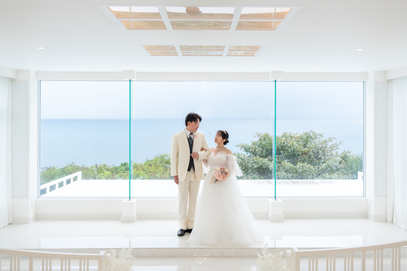 ＼チャペル＆ビーチ＆グリーンフォト／で宮古島を満喫