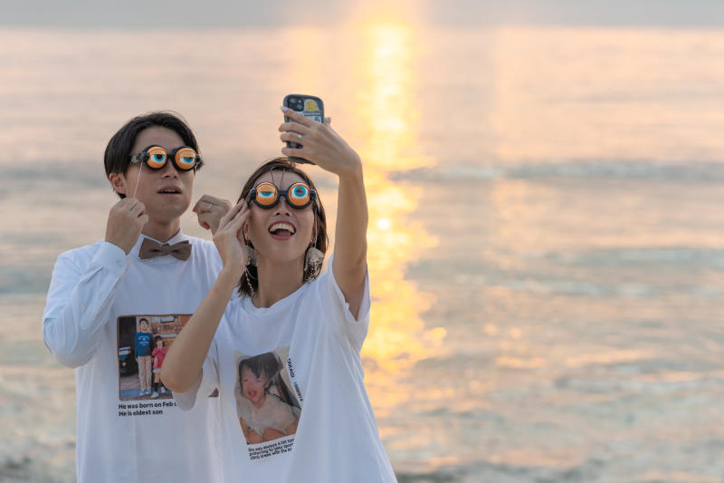 ユーモアあふれるお写真も♪