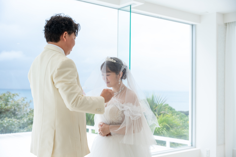 ベールダウンのシーンも