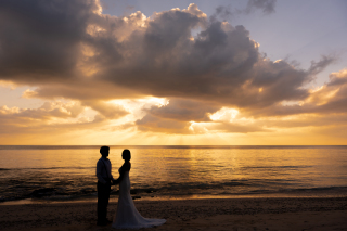 宮古島で贅沢撮影＼ビーチ・グリーン・サンセットフォト／
