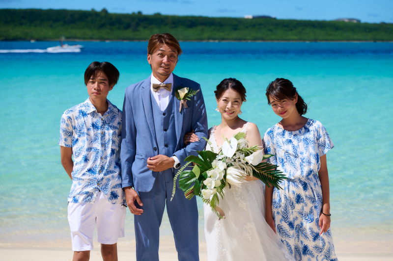 ご家族でドレスアップ