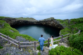 様々なスポットを巡るビーチ＆グリーンフォト