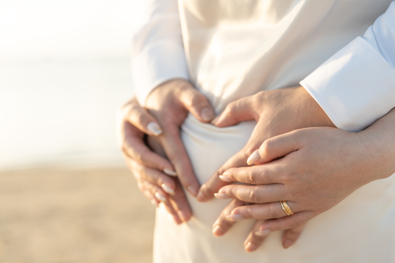 Sunny Snap OKINAWA 宮古島サロン_マタニティフォトの撮影ができる