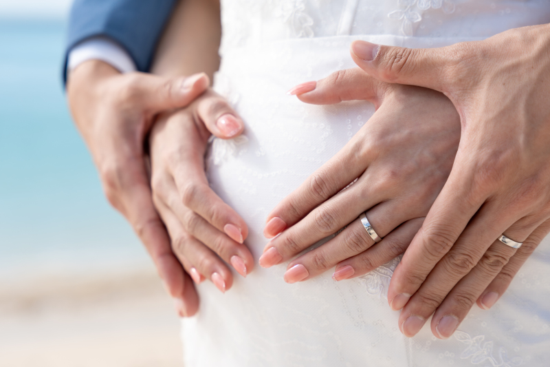 Sunny Snap OKINAWA 宮古島サロン_マタニティフォトの撮影ができる