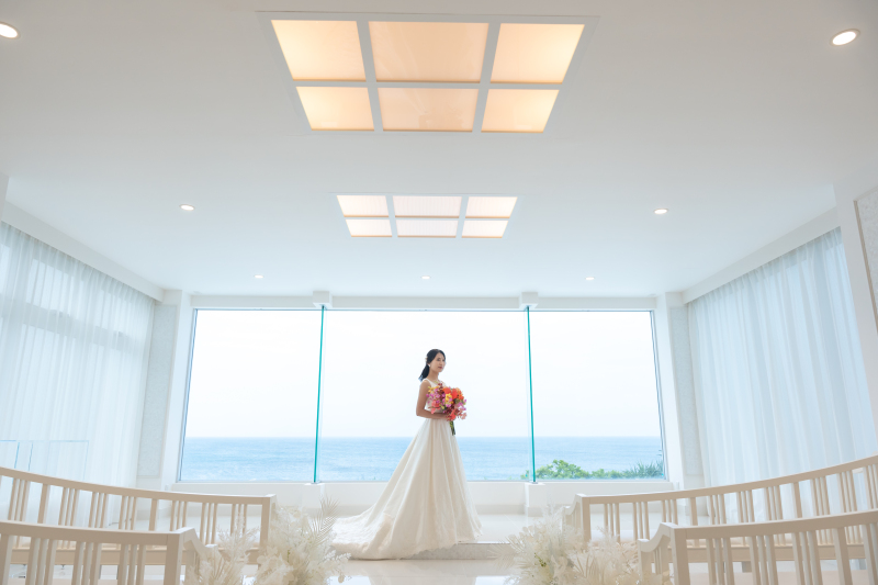 Sunny Snap OKINAWA 宮古島サロン_チャペルで撮影できる