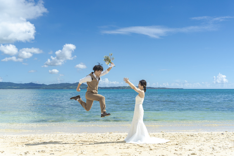 Sunny Snap OKINAWA 宮古島サロン_海で撮影できる