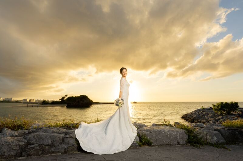 後ろ姿にもこだわって