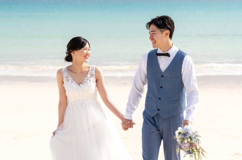 【宮古島・石垣島1日2組様限定】\44,000円でビーチ50カット!ドレス選び放題!8月・9月撮影限定!