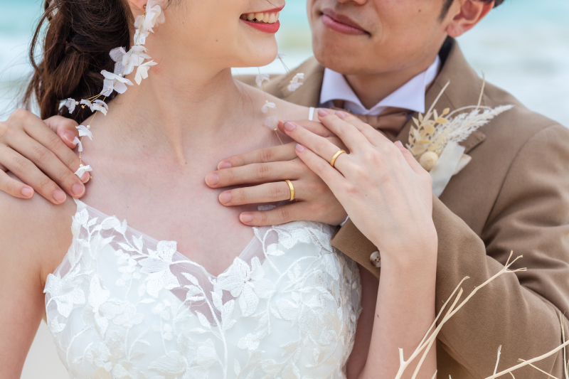 【沖縄本島】\美肌・痩身・小顔 のAI加工付き!/10月~12月も間に合う♪憧れのビーチフォト50カットを71,500円で♪