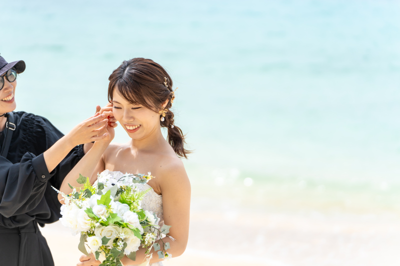 【石垣島】\美肌・痩身・小顔 のAI加工付き!/10月~12月も間に合う♪憧れのビーチフォト50カットを71,500円で♪