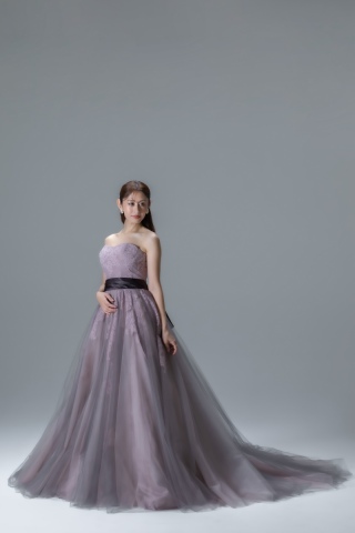 くすみパープル