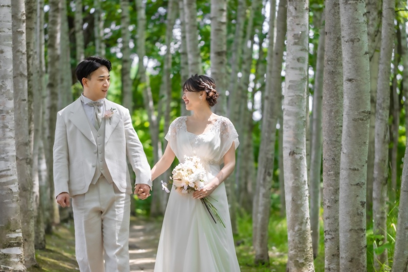 美瑛ロケーションフォト洋装1着