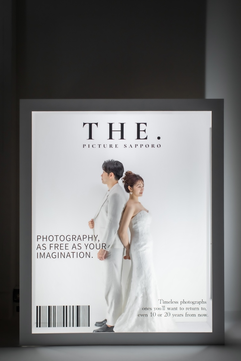 BOX背景でオシャレなカットに