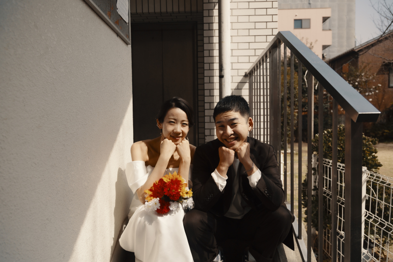 【ストリートウェディング】街中で気軽にデート気分でウェディング♪散策しながらフォトプラン/データたっぷり150カット納品♪