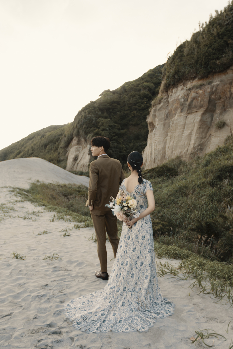 【ドレス・ブーケ付き】洋装ドレスレンタル♢伊良湖岬フォト200カットプラン!♢ヘアメイクアテンド/データ200カット