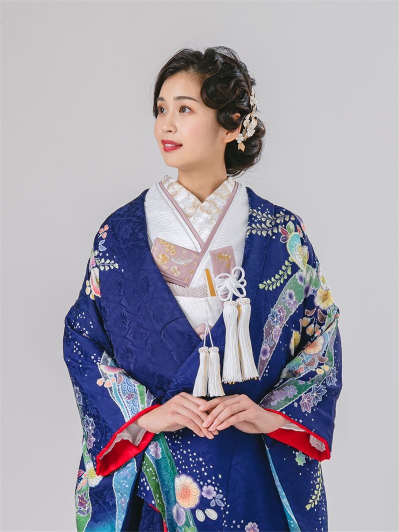 色ﾌﾟﾗﾝ内衣裳(青)