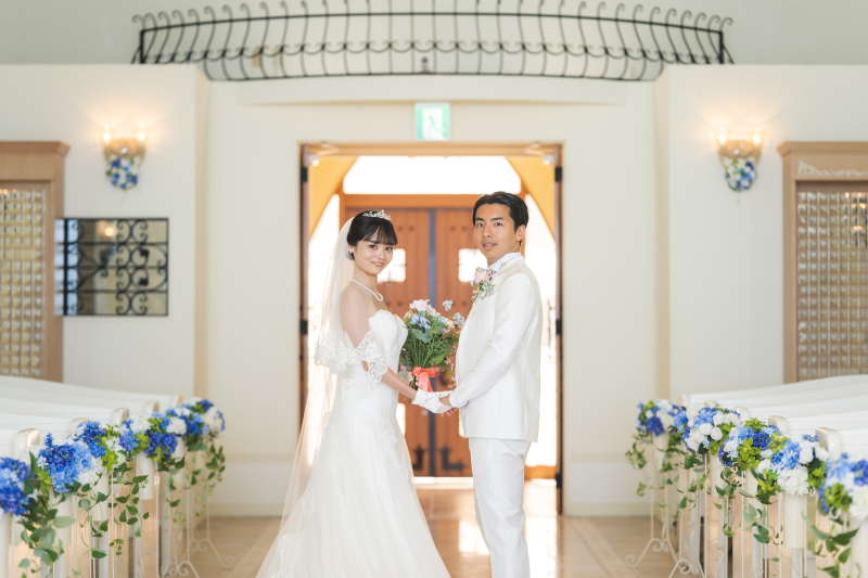 ホワイト×ブルー