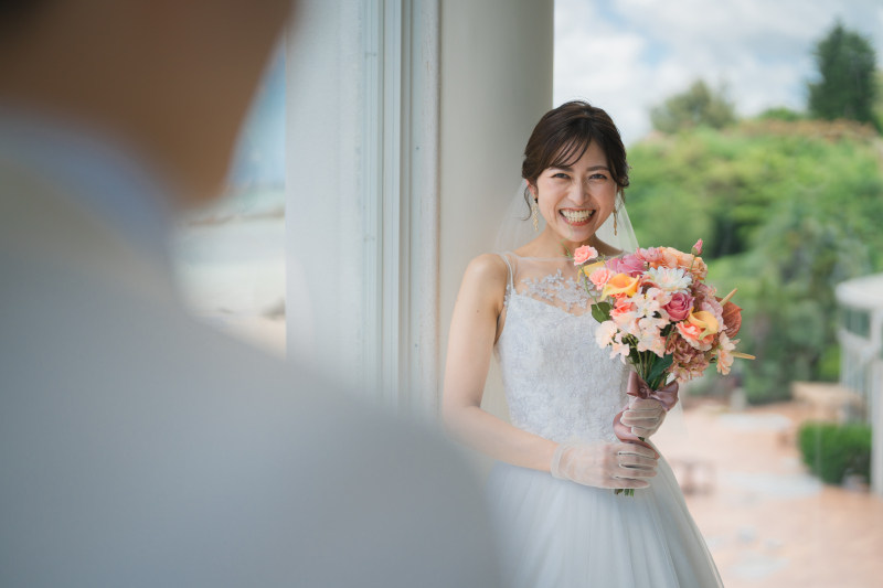 少し照れながらも♡