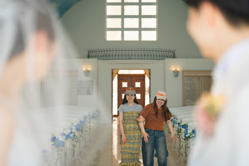 ご友人様入場！