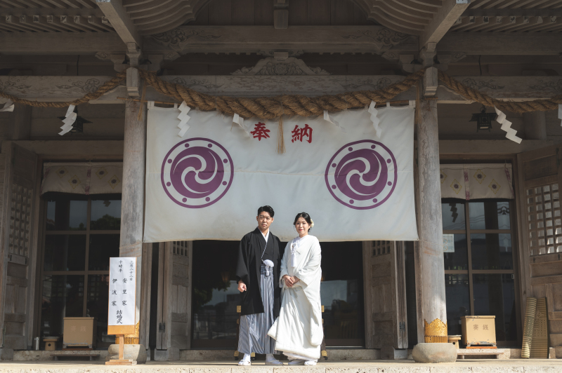 【普天間宮・神前式】琉球の歴史が息づく由緒ある神社で叶える、厳かな伝統挙式