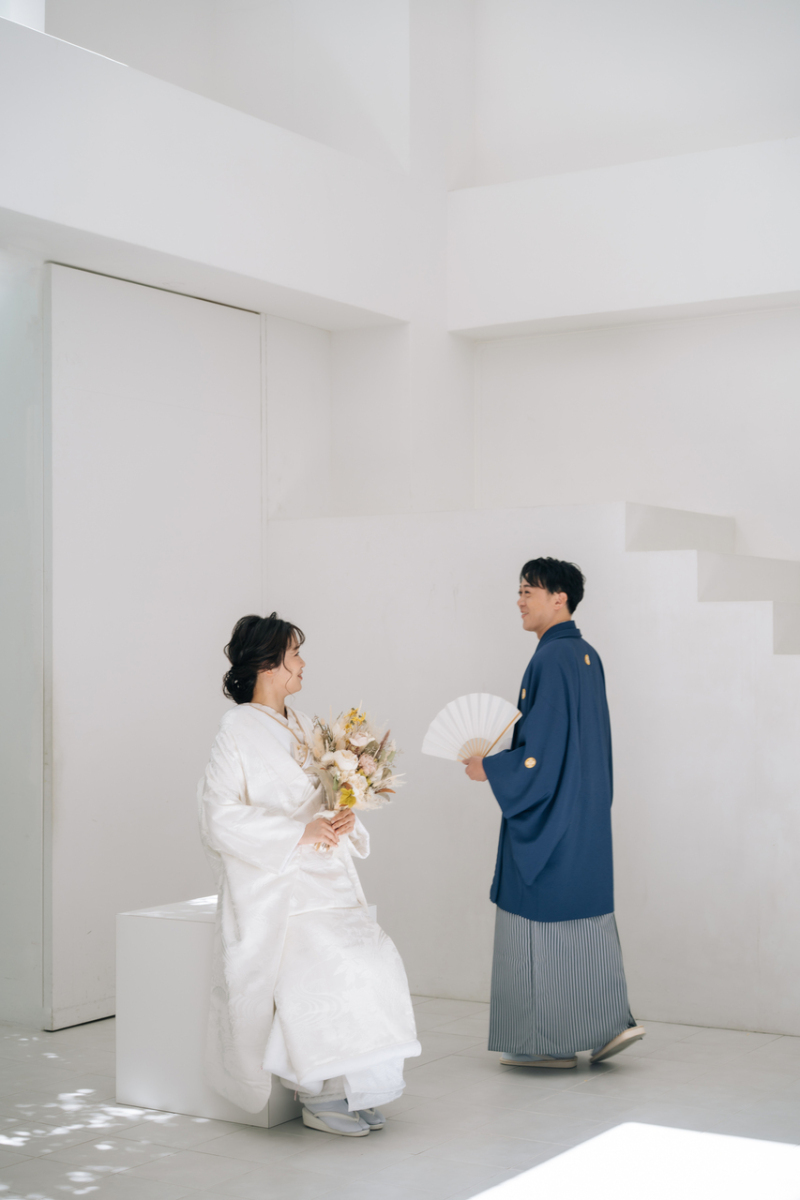 光の差し込むスタジオで‥・