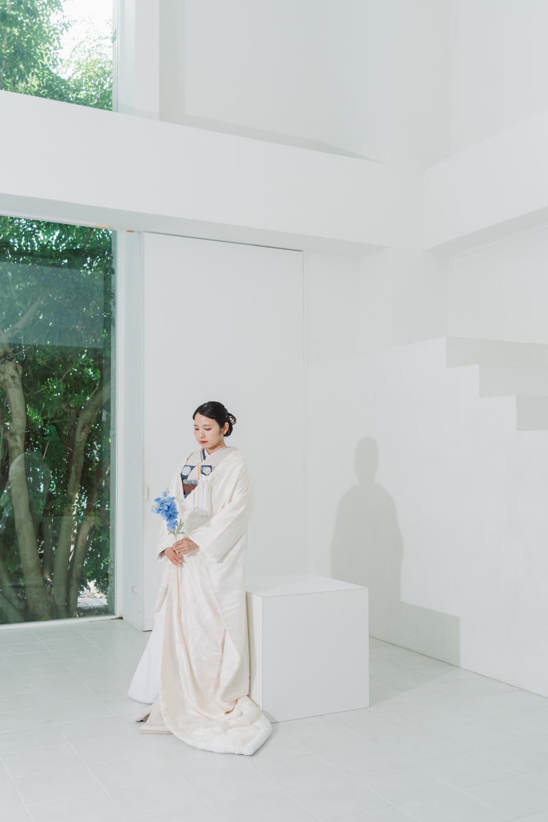 花嫁和装といえばの「白無垢」