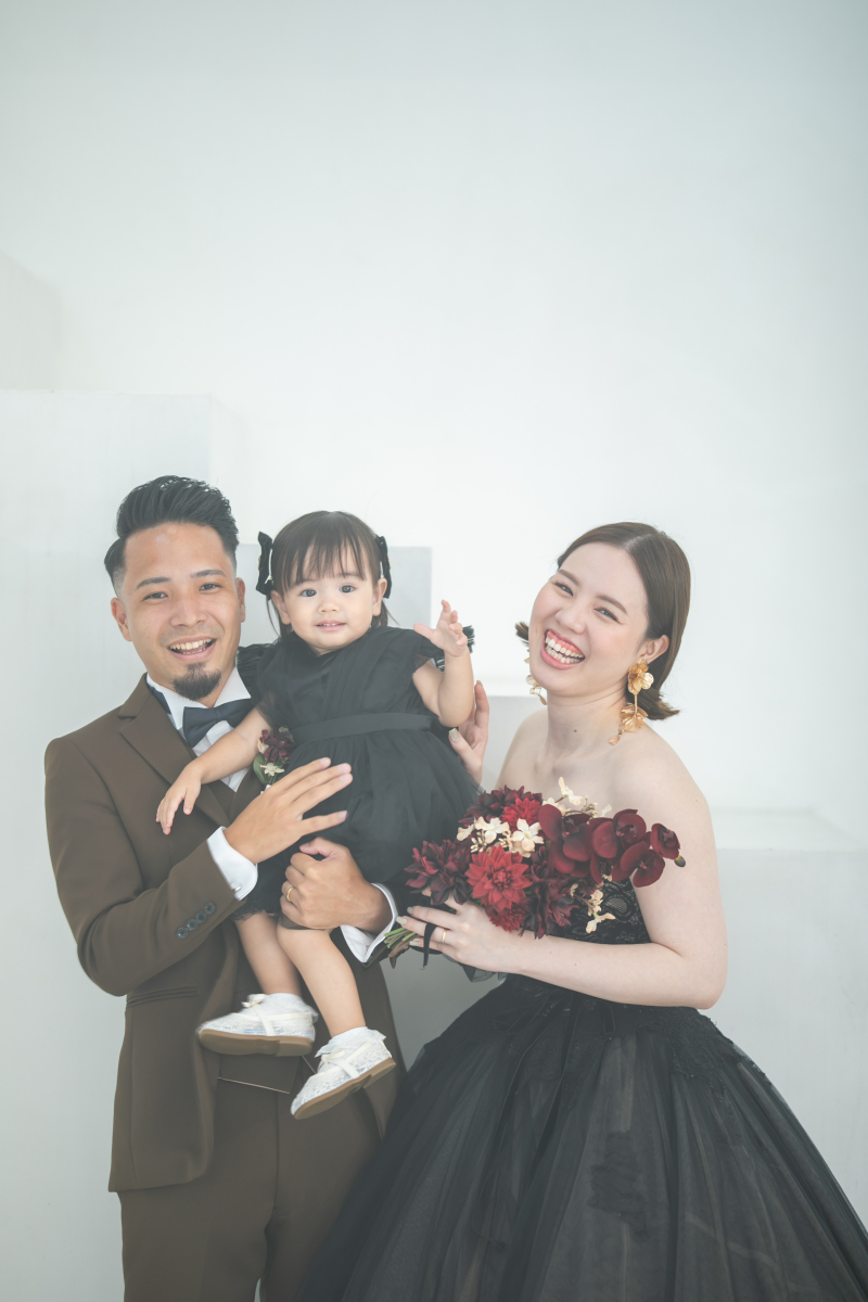 パパのタキシード姿にもキュン♡