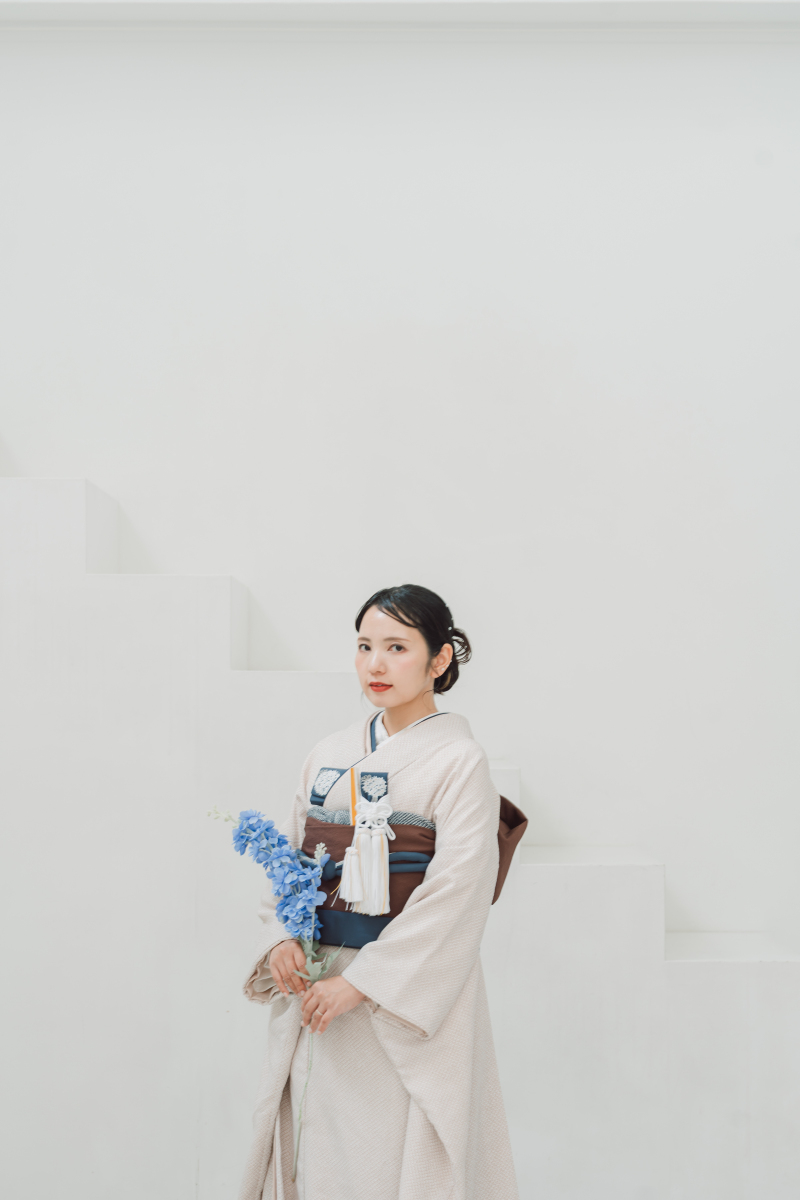 打掛を取って掛下で♪