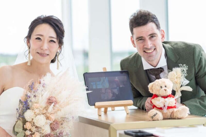 今の時代ならでは!オンライン結婚式