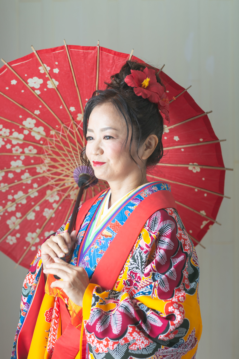 【50カット全データ込】琉装スタジオスタンダードプラン★衣裳・美容着付込み