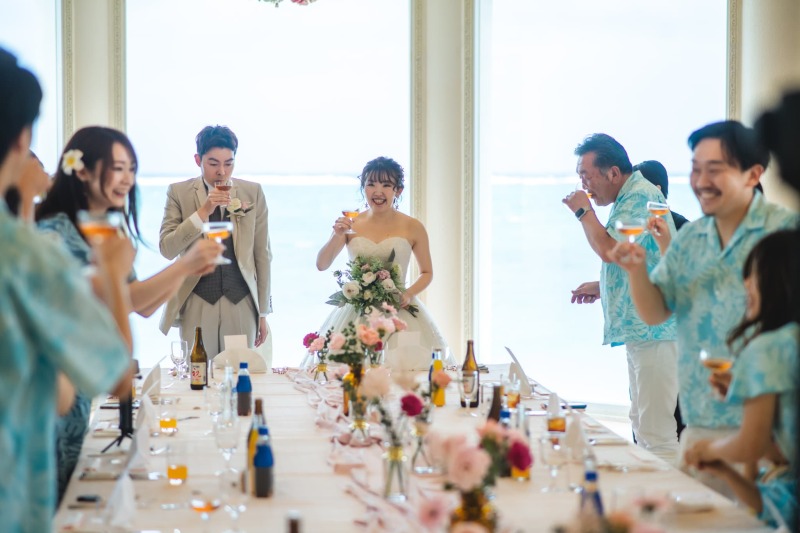 【リザン・ル・アンジュマリー教会】チャペル&ビーチ撮影+6名様ご会食|定価270,000円→187,500円