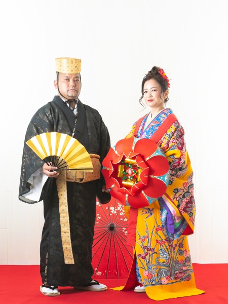 【50カット全データ込】琉装スタジオスタンダードプラン★衣裳・美容着付込み