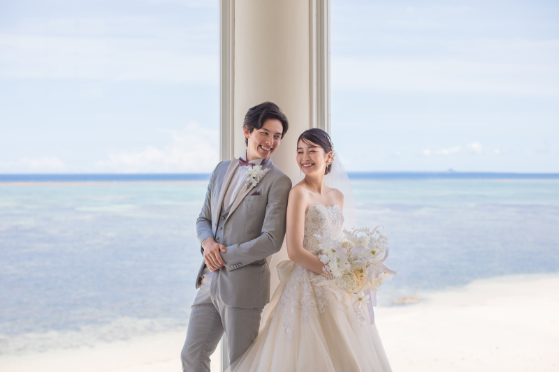 【洋装1点】リザン・ル・アンジュマリー教会　チャペル＆ビーチフォトスタンダードプラン[150カットデータ付]