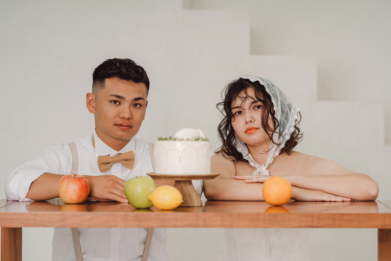 【スタジオ全プラン半額キャンペーン】★スタジオ洋装1点(50カットデータ+アルバム込) 91,000円⇒45,500円