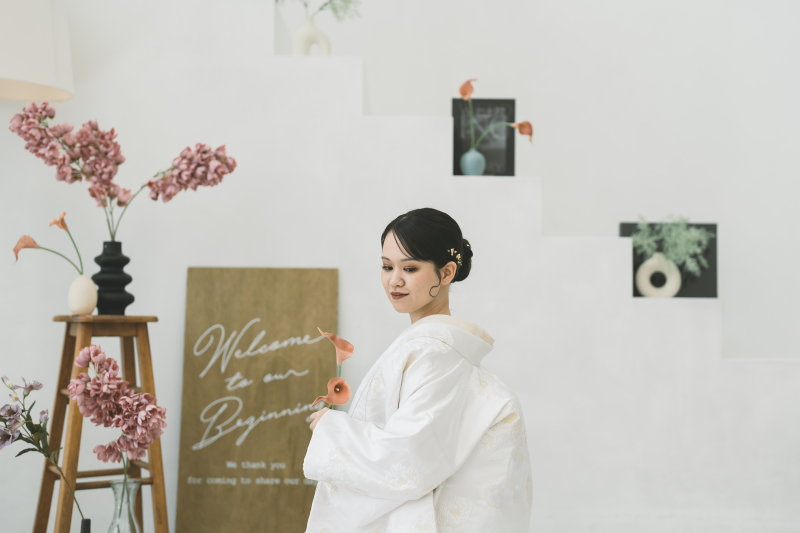 【スタジオ全プラン半額キャンペーン】★スタジオ洋装1点(50カットデータ+アルバム込) 91,000円⇒45,500円