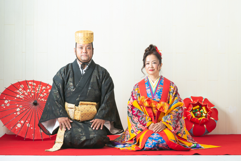 【50カット全データ込】琉装スタジオスタンダードプラン★衣裳・美容着付込み
