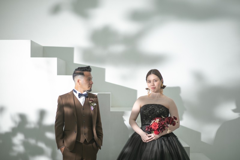 【50カット全データ込】洋装スタジオフォトスタンダードプラン★衣裳・美容着付込