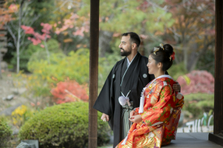 Photo wedding Buffet 南大阪_指定文化財 五風荘庭園